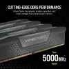CORSAIR Memory 64GB - DDR5 (2x32gb) Dram 6600mt/s CL32 Memory Kit - Black Vengeance