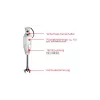 ESGE M 122 S 0.6 L Immersion blender 140 W White