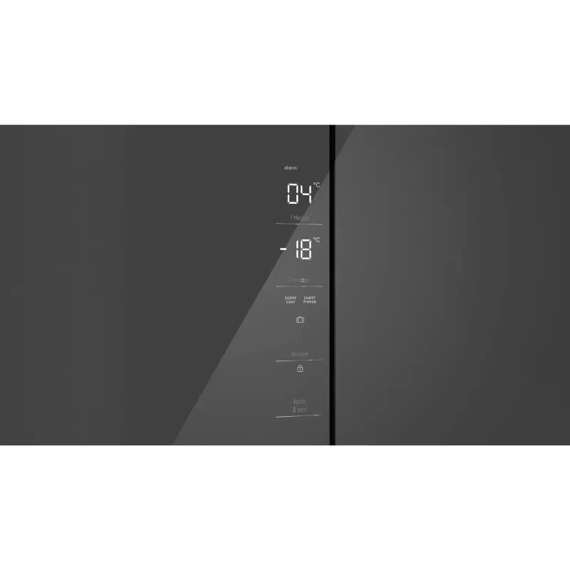Bosch Serie 4 KMC85LEEA side-by-side refrigerator Freestanding 547 L Grey
