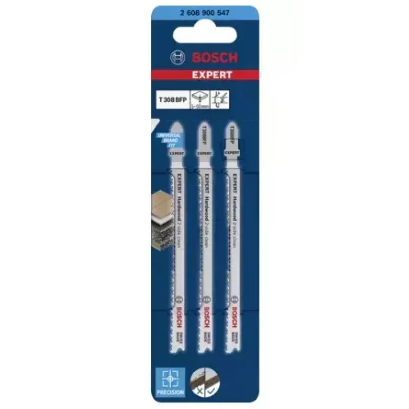 Bosch T 308 BFP Jigsaw blade Bimetal 3 pc(s)