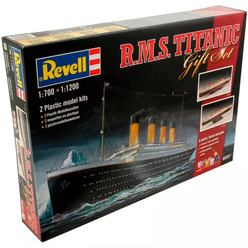 Scale model ship REVELL RMS Titanic 1:700 / 1:1200 – plastic model kit (MPN 05727)