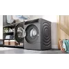 Bosch Serie 8 WNC254AS0 washer dryer Freestanding Front-load Stainless steel