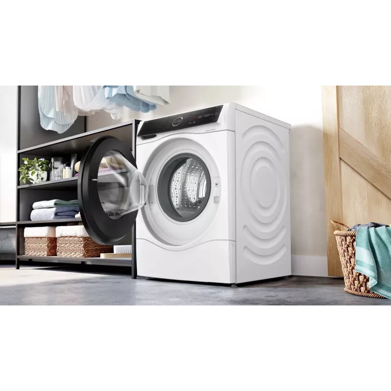 Bosch Serie 8 WNC254A40 washer dryer Freestanding Front-load White