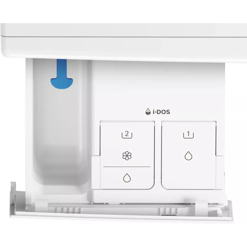 Bosch Serie 8 WNC254A40 washer dryer Freestanding Front-load White