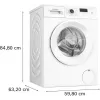 Bosch Serie 2 WGE02420 washing machine Front-load 7 kg 1351 RPM White