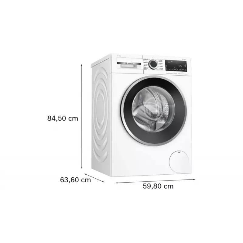 Bosch Serie 6 WGG244F40 washing machine Front-load 9 kg 1351 RPM White