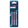 Bosch 2 608 900 563 jigsaw/scroll saw/reciprocating saw blade Jigsaw blade Carbide 3 pc(s)