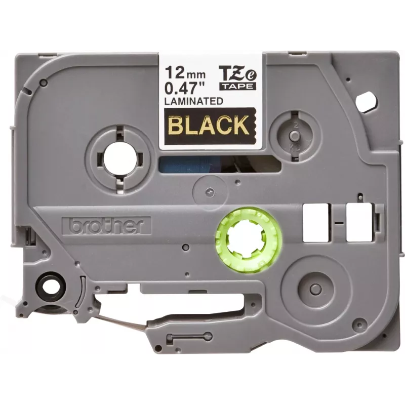 Label tape Brother TZe334 12mm Gold on Black
