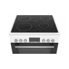 Bosch Serie 4 HKR39C220 cooker Freestanding cooker Electric Ceramic hob White
