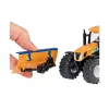 Siku Tractor with ploughing plate and salt spreader, Tractor model, Preassembled, 1:50, Metal, Plastic, 3 yr(s), Black, Blue, Orange