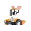 Siku Tractor with ploughing plate and salt spreader, Tractor model, Preassembled, 1:50, Metal, Plastic, 3 yr(s), Black, Blue, Orange