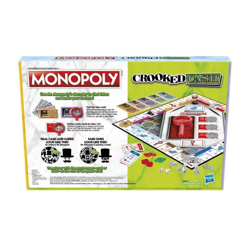 Hasbro Gaming MONOPOLY Board game Educational