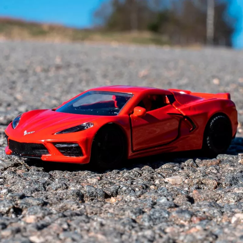 Siku Chevrolet Corvette Stingray Sports car model Preassembled 1:50
