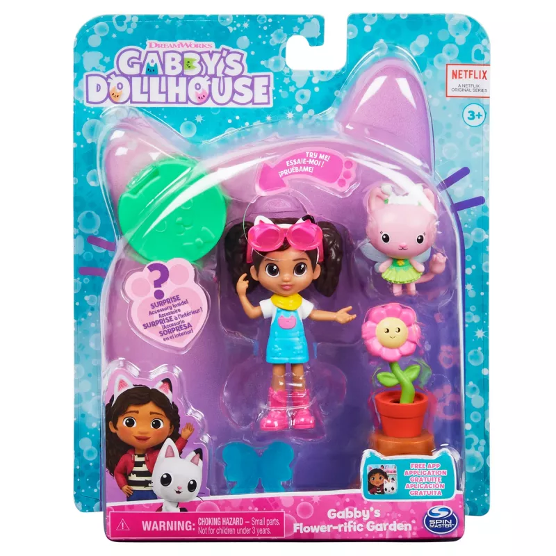 Gabby's Dollhouse , Art Studio Set with 2 Toy Figures, 2 Accessories, Delivery and Furniture Piece, Kids Toys for Ages 3 and up