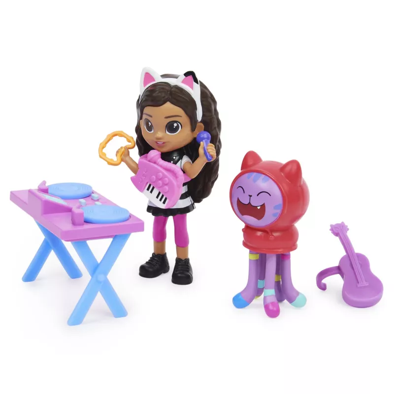 Gabby's Dollhouse , Art Studio Set with 2 Toy Figures, 2 Accessories, Delivery and Furniture Piece, Kids Toys for Ages 3 and up
