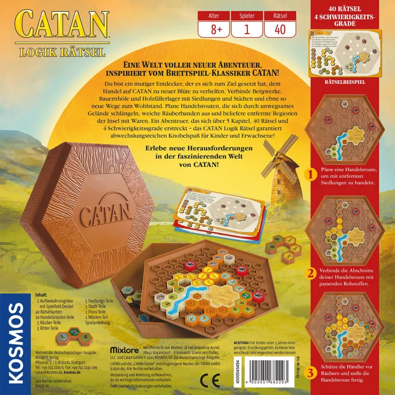 Kosmos Catan Shape puzzle History