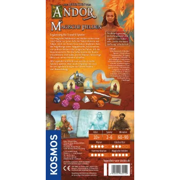 Kosmos Die Legenden von Andor - Magische Helden Board game Strategy