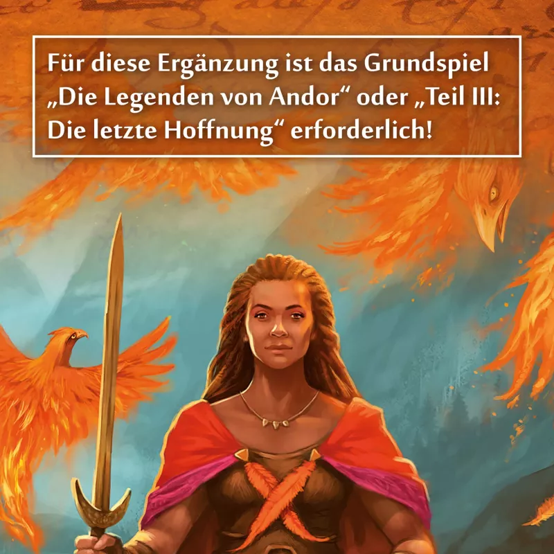 Kosmos Die Legenden von Andor - Magische Helden Board game Strategy
