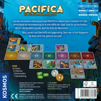 Kosmos Pacifica Board game Travel/adventure