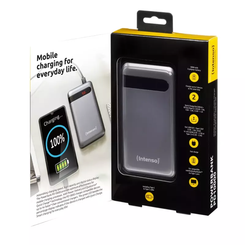 Portable Battery Intenso PD10000 10000 mAh