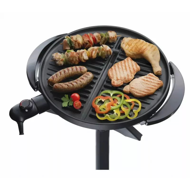 Electric Grill Steba VG 250 Kettle Black Silver 1800 W