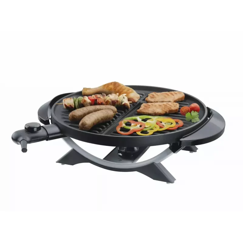 Electric Grill Steba VG 250 Kettle Black Silver 1800 W