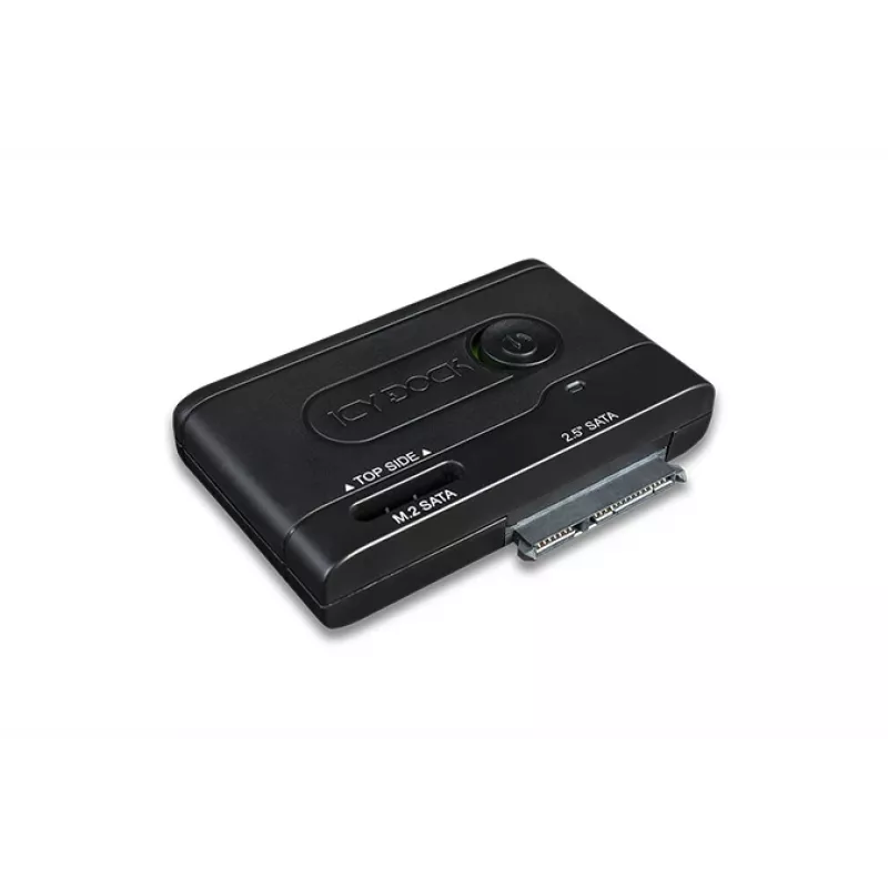ICY BOX Ez-adapter - 2.5in & M.2 SATA Hard Drive/SSD To USB 3.2 Gen 1 Adapter