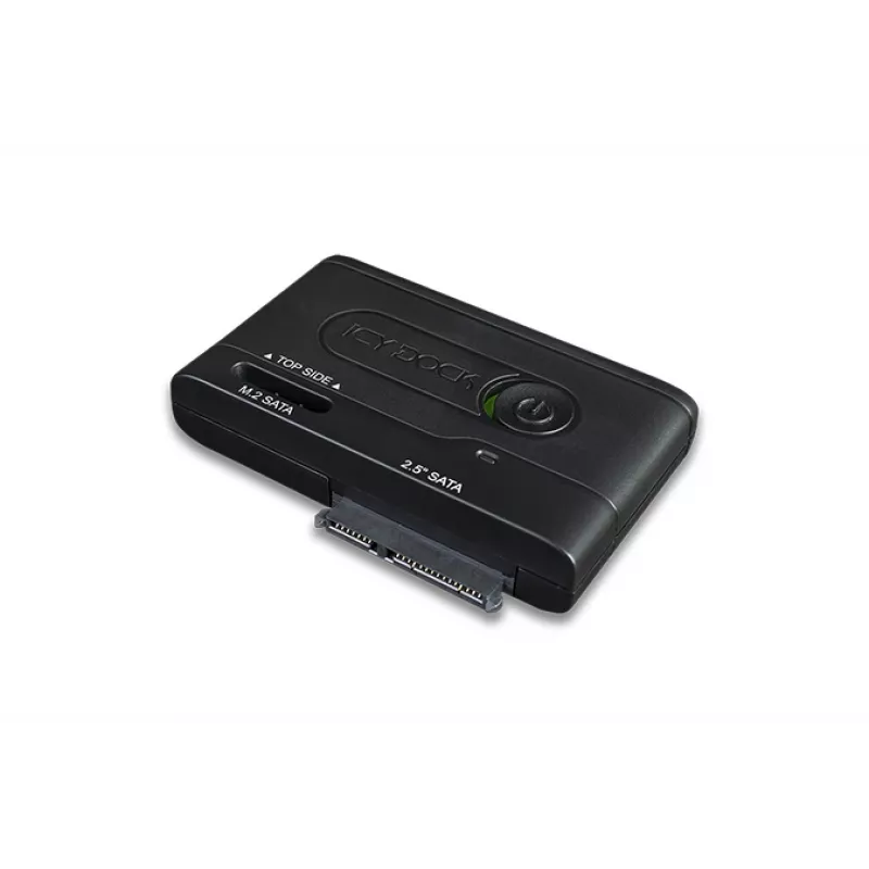 ICY BOX Ez-adapter - 2.5in & M.2 SATA Hard Drive/SSD To USB 3.2 Gen 1 Adapter