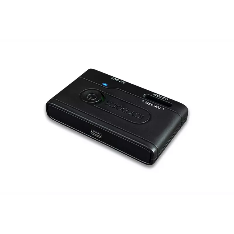 ICY BOX Ez-adapter - 2.5in & M.2 SATA Hard Drive/SSD To USB 3.2 Gen 1 Adapter