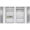 Siemens iQ300 KF96NVPEA side-by-side refrigerator Freestanding 605 L Silver