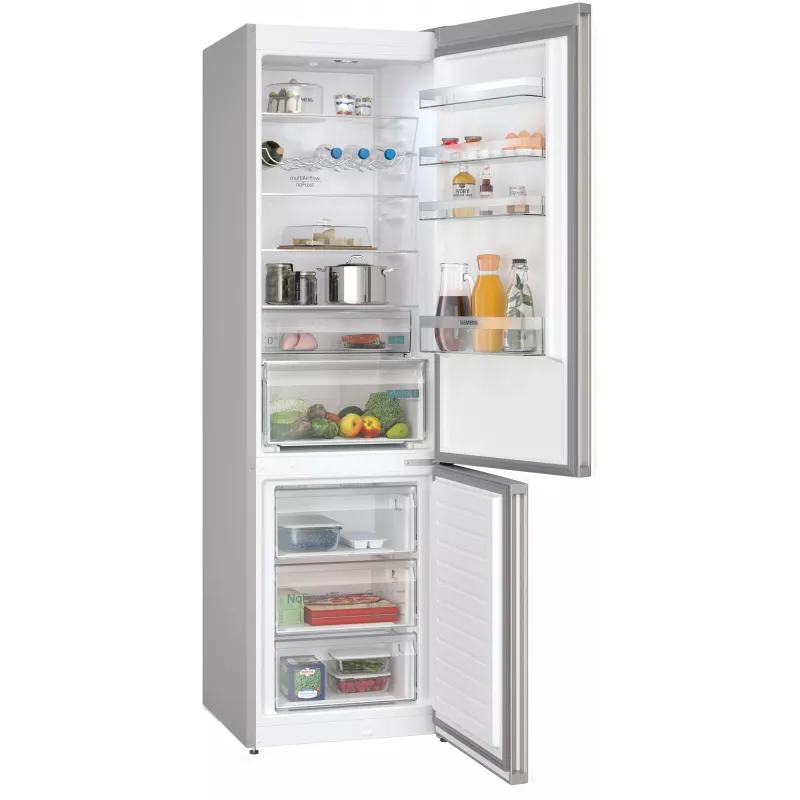 Siemens iQ300 KG39NXICF fridge-freezer Freestanding 363 L Stainless steel