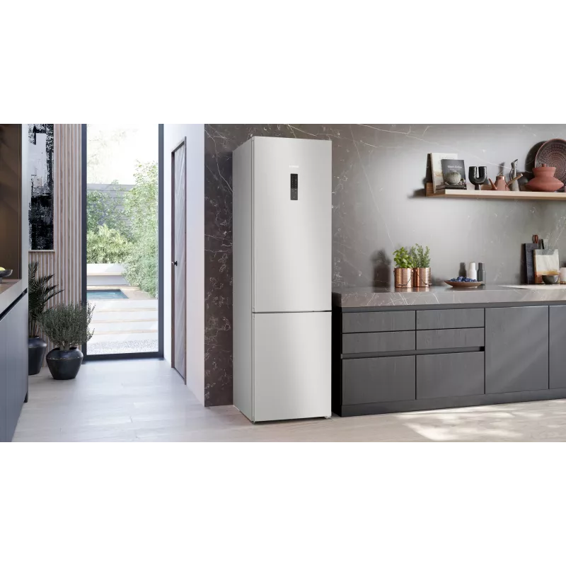 Siemens iQ300 KG39NXICF fridge-freezer Freestanding 363 L Stainless steel