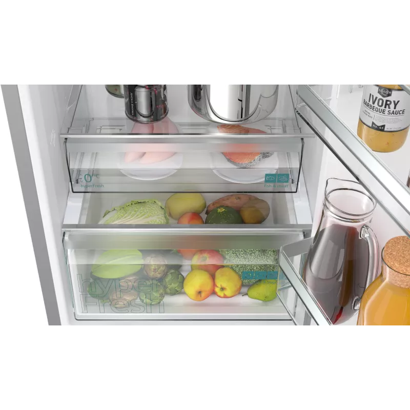 Siemens iQ300 KG39NXICF fridge-freezer Freestanding 363 L Stainless steel