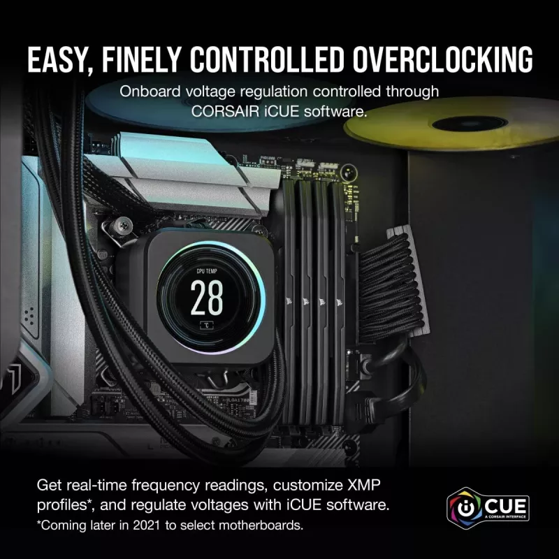 CORSAIR Memory 32GB (2x16gb) DDR5 Dram 6000mt/s CL38 Memory Kit Vengeance Black