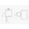 Samsung DV90BB7445GWS2 tumble dryer Freestanding Front-load 9 kg White