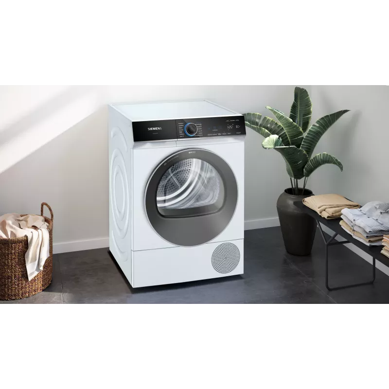 Siemens iQ700 WQ45B2B40 tumble dryer Freestanding Front-load 9 kg White