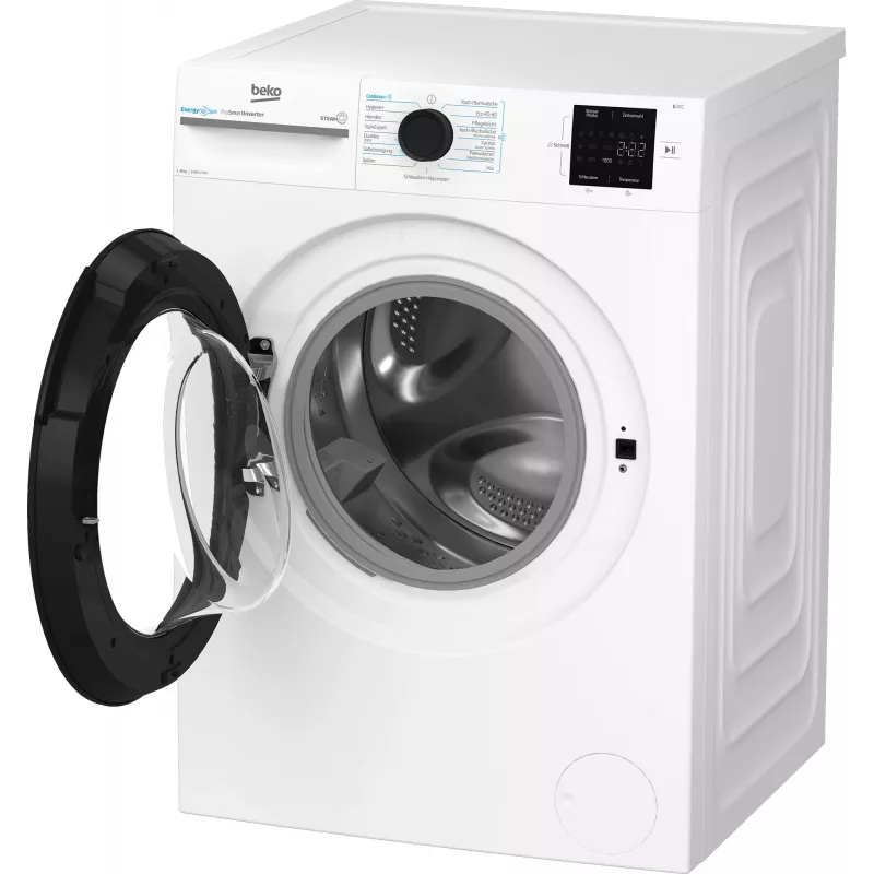 Beko b300 BM3WFU3841X washing machine Front-load 8 kg 1351 RPM White