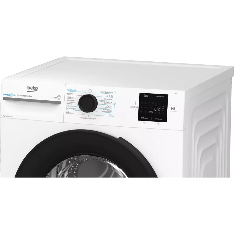 Beko b300 BM3WFU3841X washing machine Front-load 8 kg 1351 RPM White
