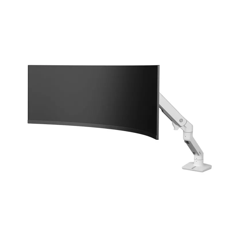 ERGOTRON HX Desk Monitor Arm with VHD Pivot - white