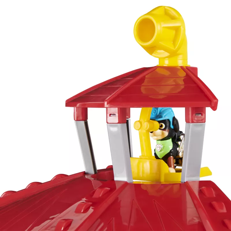PAW Patrol , Dino Rescue HQ Playset with Sounds and Exclusive Rex Figure and Vehicle