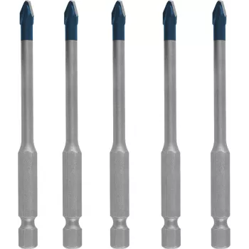 Drill Bit Set Bosch EXPERT HEX-92608900598 — 5 pieces for hard ceramic