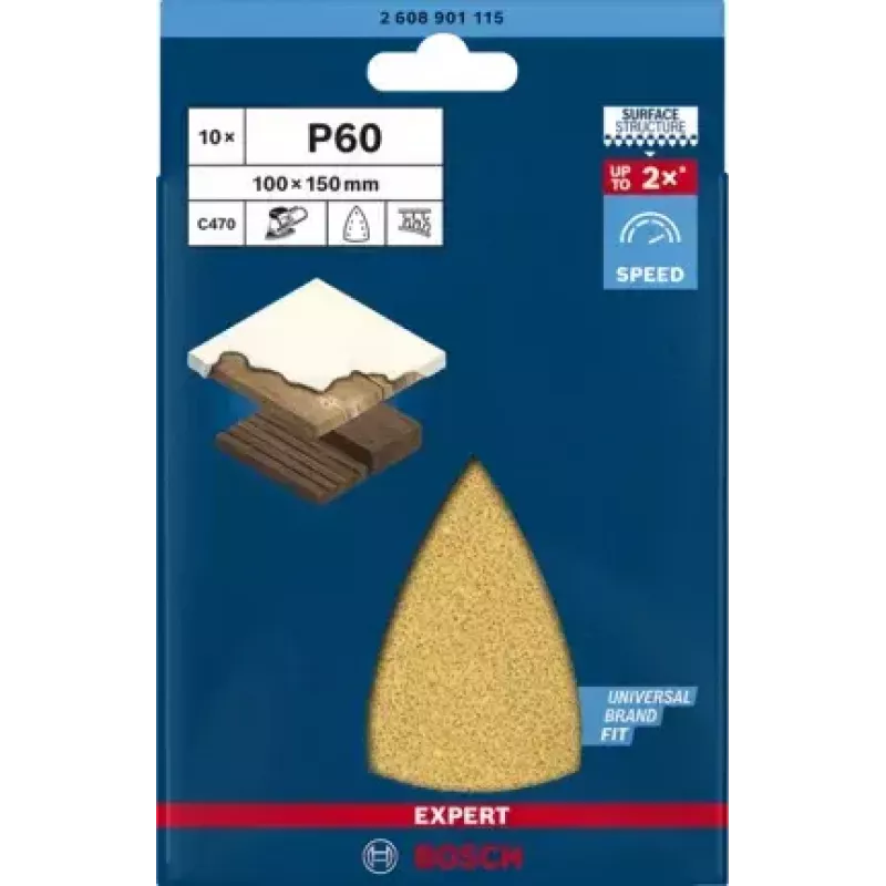 Bosch 2 608 901 115 rotary tool grinding/sanding supply Wood Sanding sheet