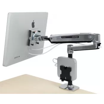 ERGOTRON Lx Hd Sit-stand Desk Mount LCD Arm (polished Aluminum)