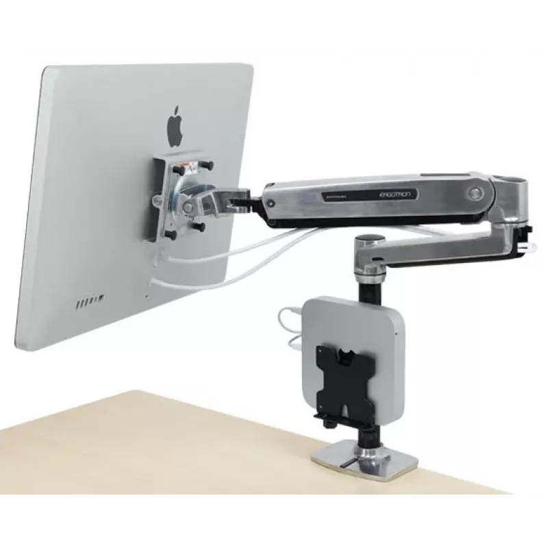 ERGOTRON Lx Hd Sit-stand Desk Mount LCD Arm (polished Aluminum)