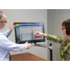 ERGOTRON Lx Hd Sit-stand Desk Mount LCD Arm (polished Aluminum)