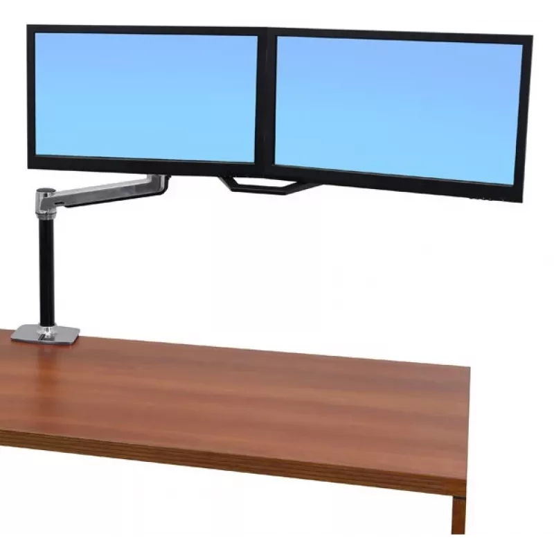 ERGOTRON Lx Hd Sit-stand Desk Mount LCD Arm (polished Aluminum)