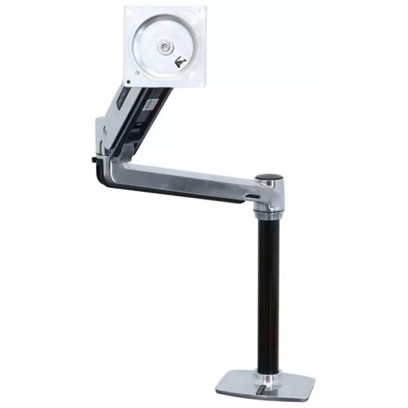 ERGOTRON Lx Hd Sit-stand Desk Mount LCD Arm (polished Aluminum)