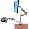 ERGOTRON Lx Hd Sit-stand Desk Mount LCD Arm (polished Aluminum)