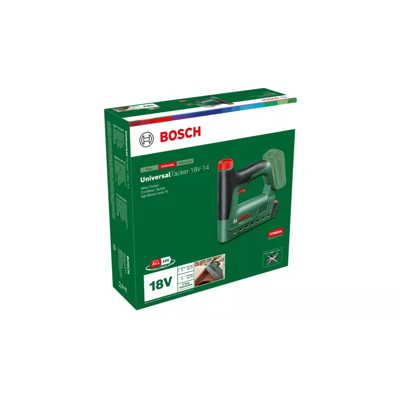 Bosch UniversalTacker 18V-14 electric stapler Tacking