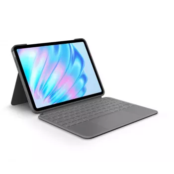 LOGITECH Combo Touch For iPad Air 11in 5th Gen Oxford Grey Qwertz Deutsch